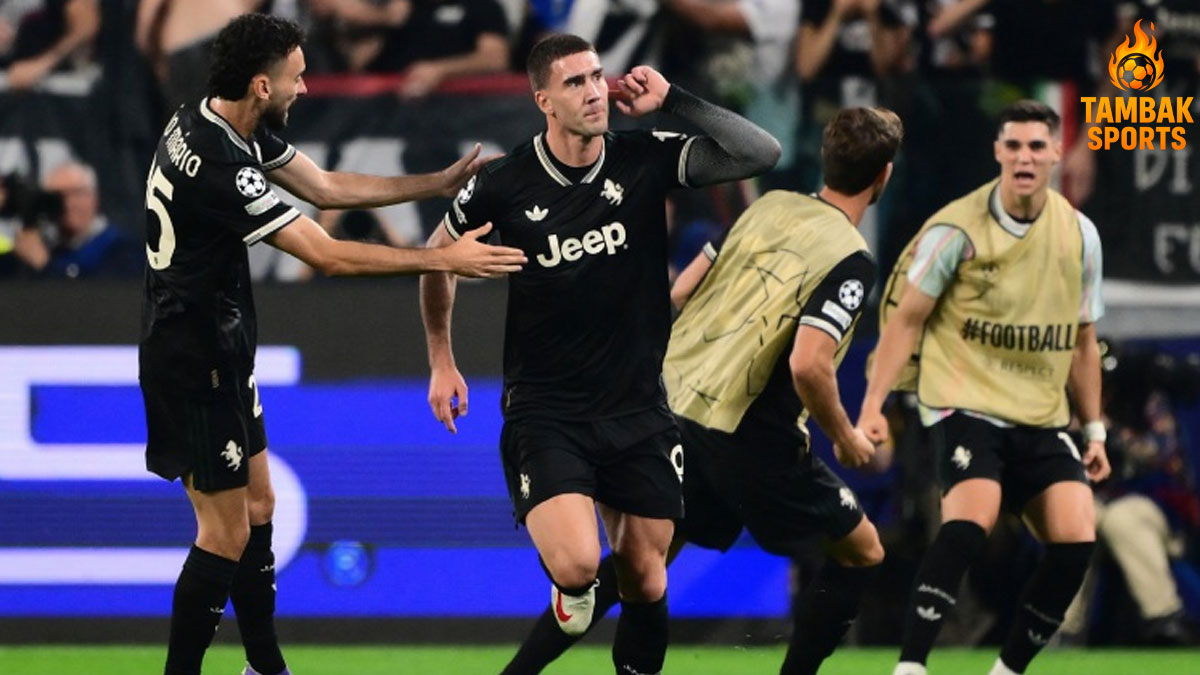 Drama Seru di Allianz Stadium! Juventus vs Dortmund Berakhir Sama Kuat