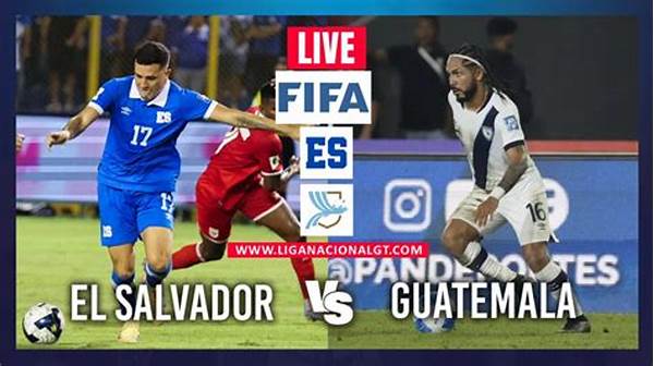 El Salvador Vs Guatemala