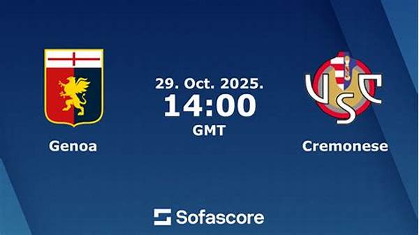 Genoa Vs Cremonese
