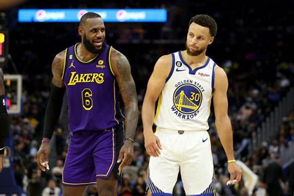 Lebron James Vs Stephen Curry Duel Panas Lakers Vs Warriors