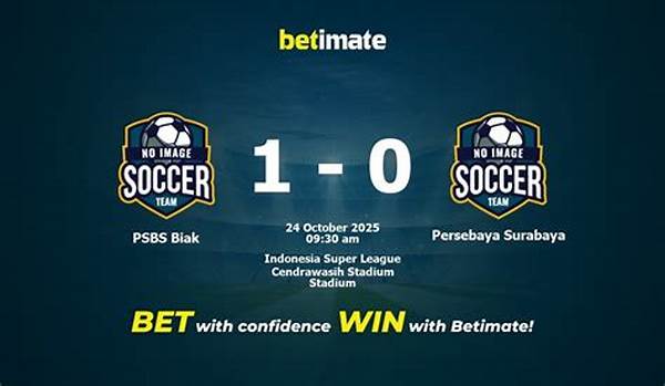 Psbs Biak Vs Persebaya