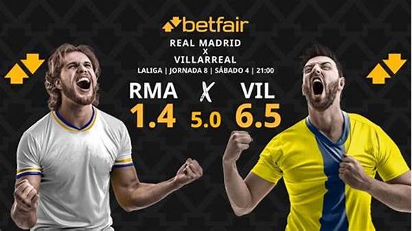 Real Madrid Vs Villarreal Cf