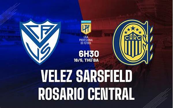 Velez Sarsfield Vs Rosario Central